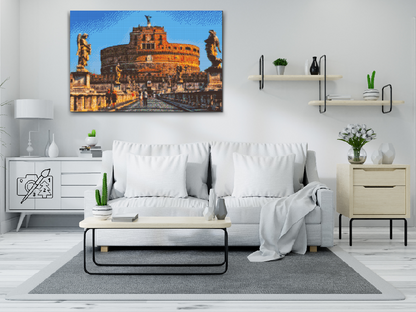 Diamond Painting - Castle Sant Angelo i Rom