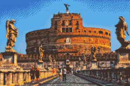Diamond Painting - Castle Sant Angelo i Rom