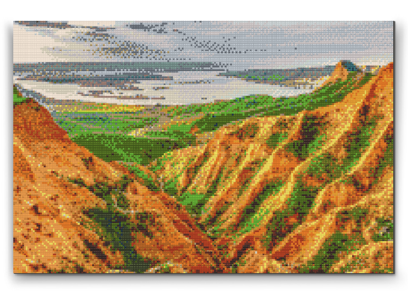 Diamond Painting - Barrancas de Burujón, Toledo