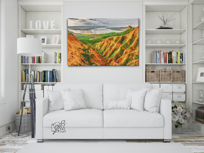 Diamond Painting - Barrancas de Burujón, Toledo