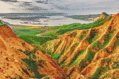 Diamond Painting - Barrancas de Burujón, Toledo