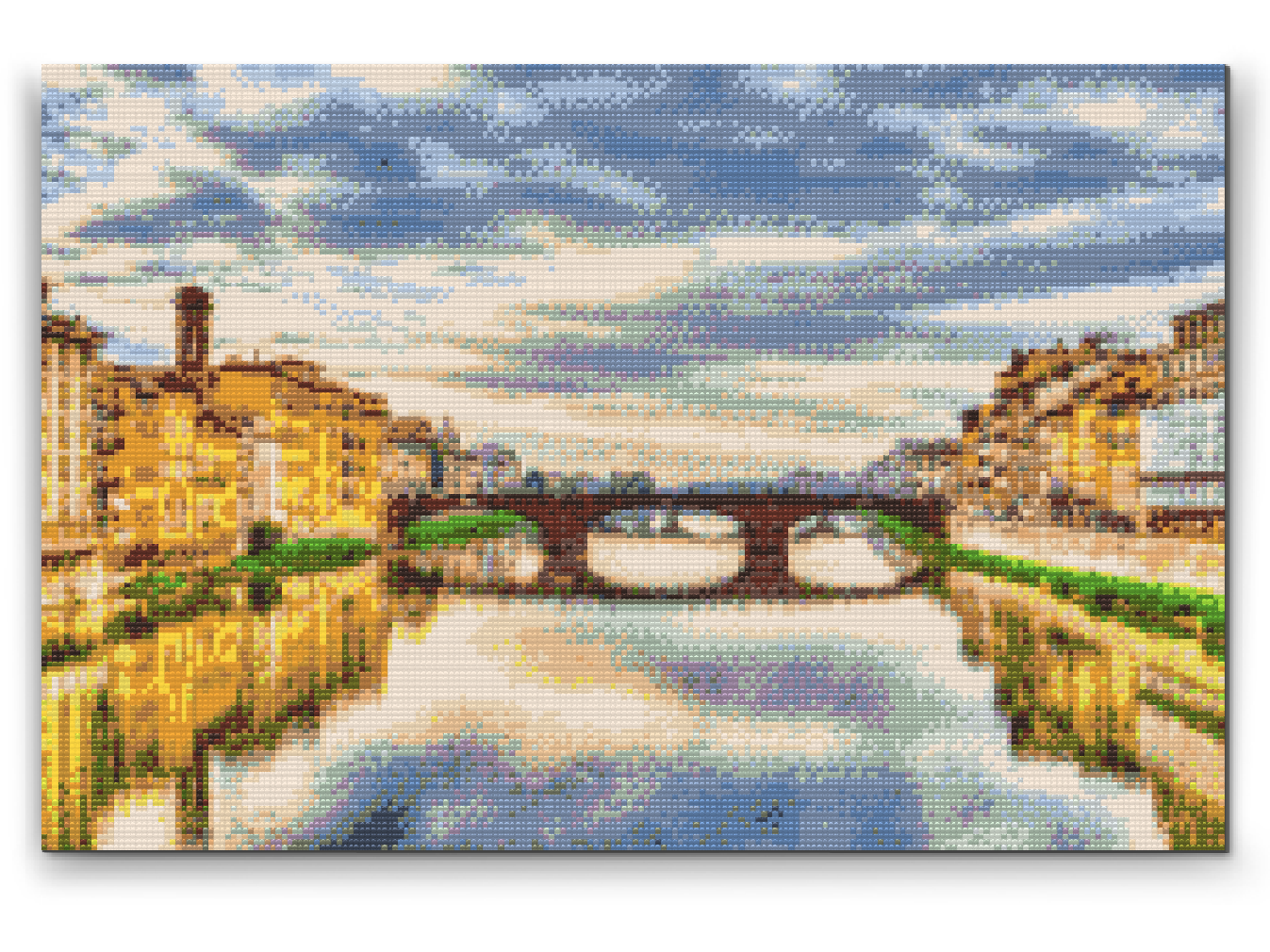 Diamond Painting - Arno-floden i Firenze
