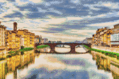 Diamond Painting - Arno-floden i Firenze