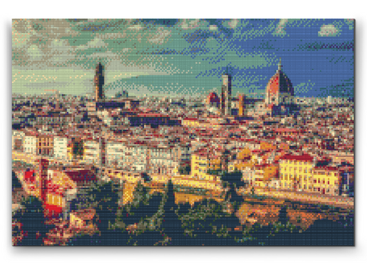 Diamond Painting - Byudsigt - Firenze