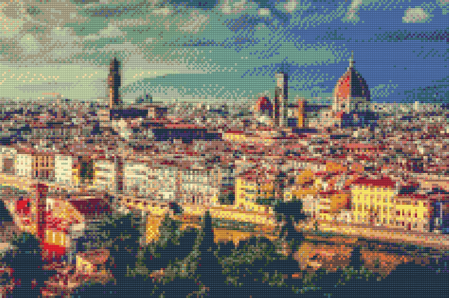 Diamond Painting - Byudsigt - Firenze