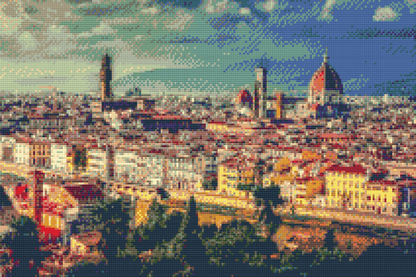 Diamond Painting - Byudsigt - Firenze
