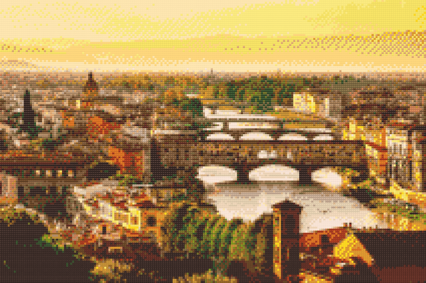 Diamond Painting - Byudsigt - Firenze 2