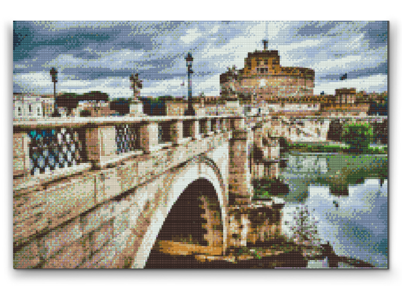 Diamond Painting - Castle Sant Angelo i Rom 2