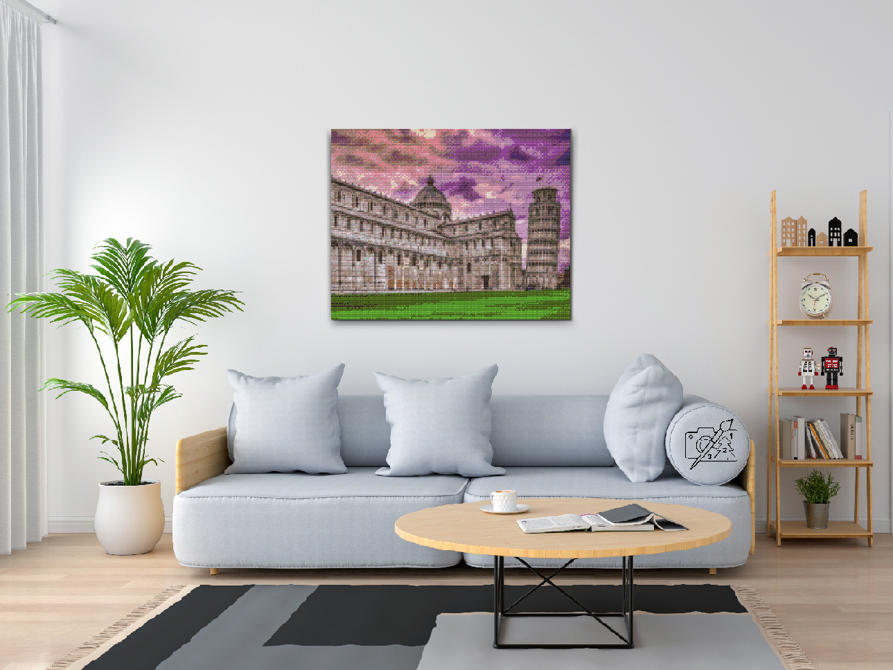 Diamond Painting - Pisa 2's skæve tårn