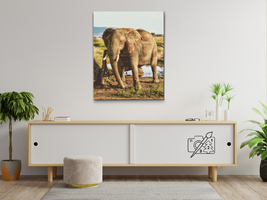 Diamond Painting - Safari - Elefant