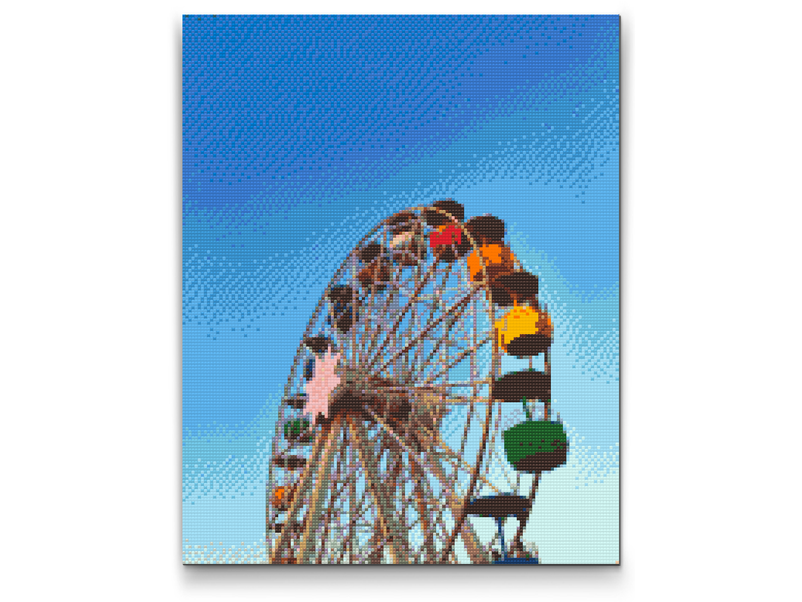 Diamond Painting - Tibidabo Forlystelsespark, Barcelona