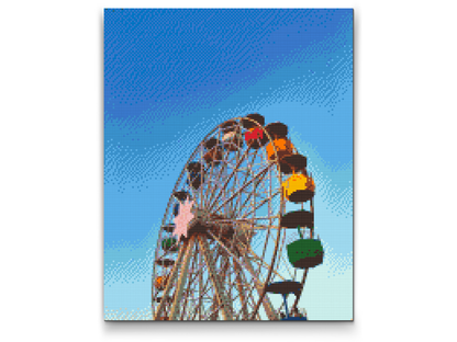 Diamond Painting - Tibidabo Forlystelsespark, Barcelona