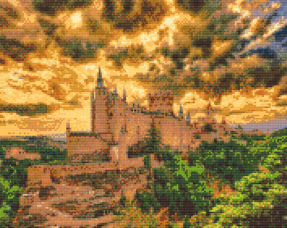 Diamond Painting - Alcazar Slot, Segovia