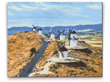 Diamond Painting - Vindmøller, Toledo 2