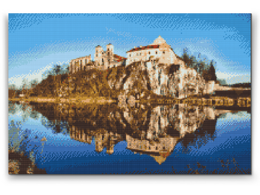 Diamond Painting - Benediktinerklosteret i Tyniec, Polen