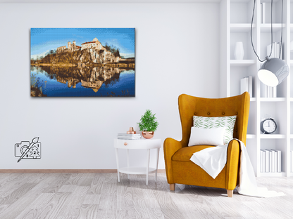 Diamond Painting - Benediktinerklosteret i Tyniec, Polen