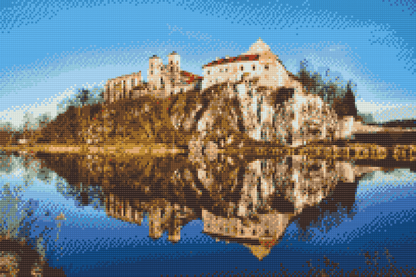 Diamond Painting - Benediktinerklosteret i Tyniec, Polen