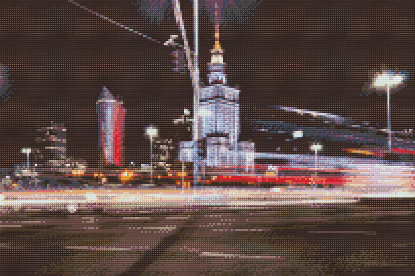 Diamond Painting - Nat i Warszawa