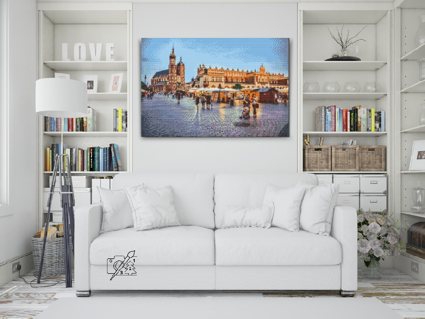 Diamond Painting - Krakow, Polen