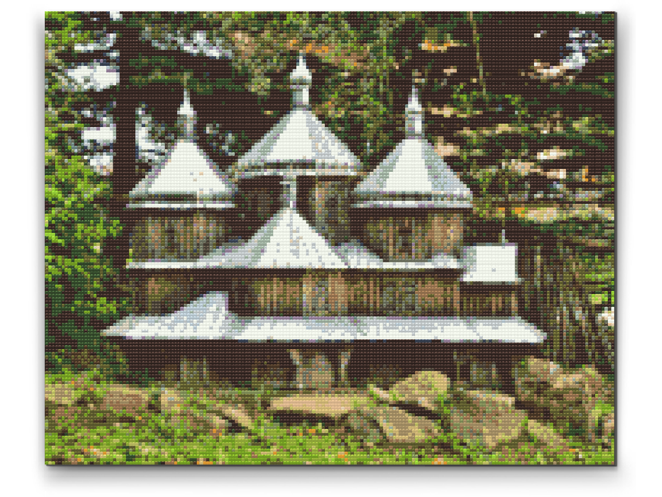 Diamond Painting - Kirke i Lutowiska, Polen