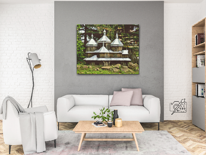 Diamond Painting - Kirke i Lutowiska, Polen