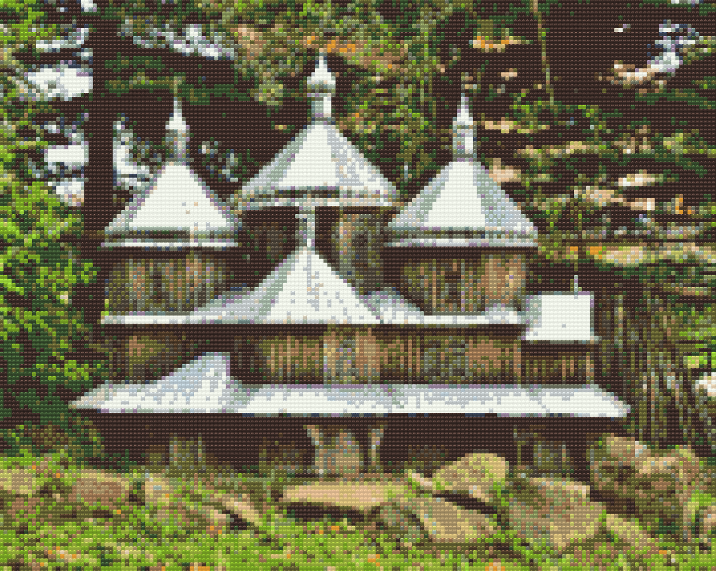 Diamond Painting - Kirke i Lutowiska, Polen