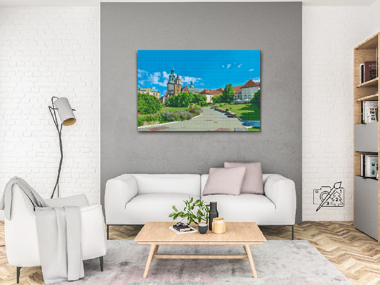 Diamond Painting - Wawel, Krakow, Polen 2