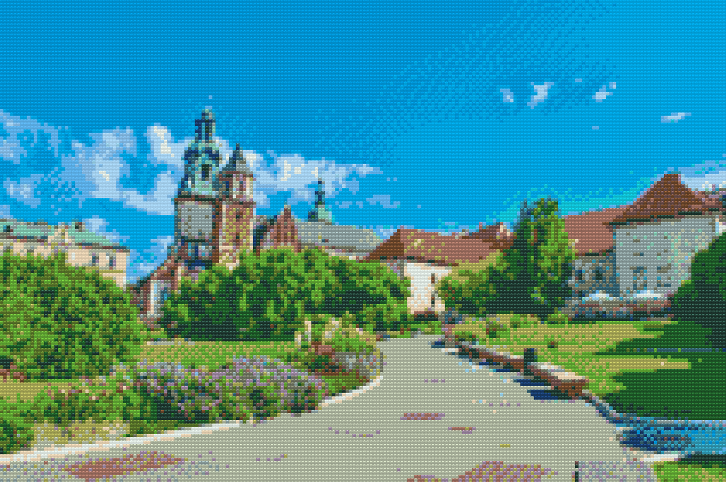 Diamond Painting - Wawel, Krakow, Polen 2