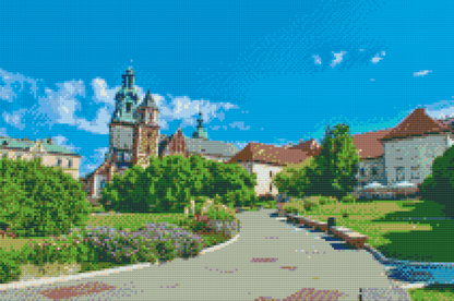 Diamond Painting - Wawel, Krakow, Polen 2