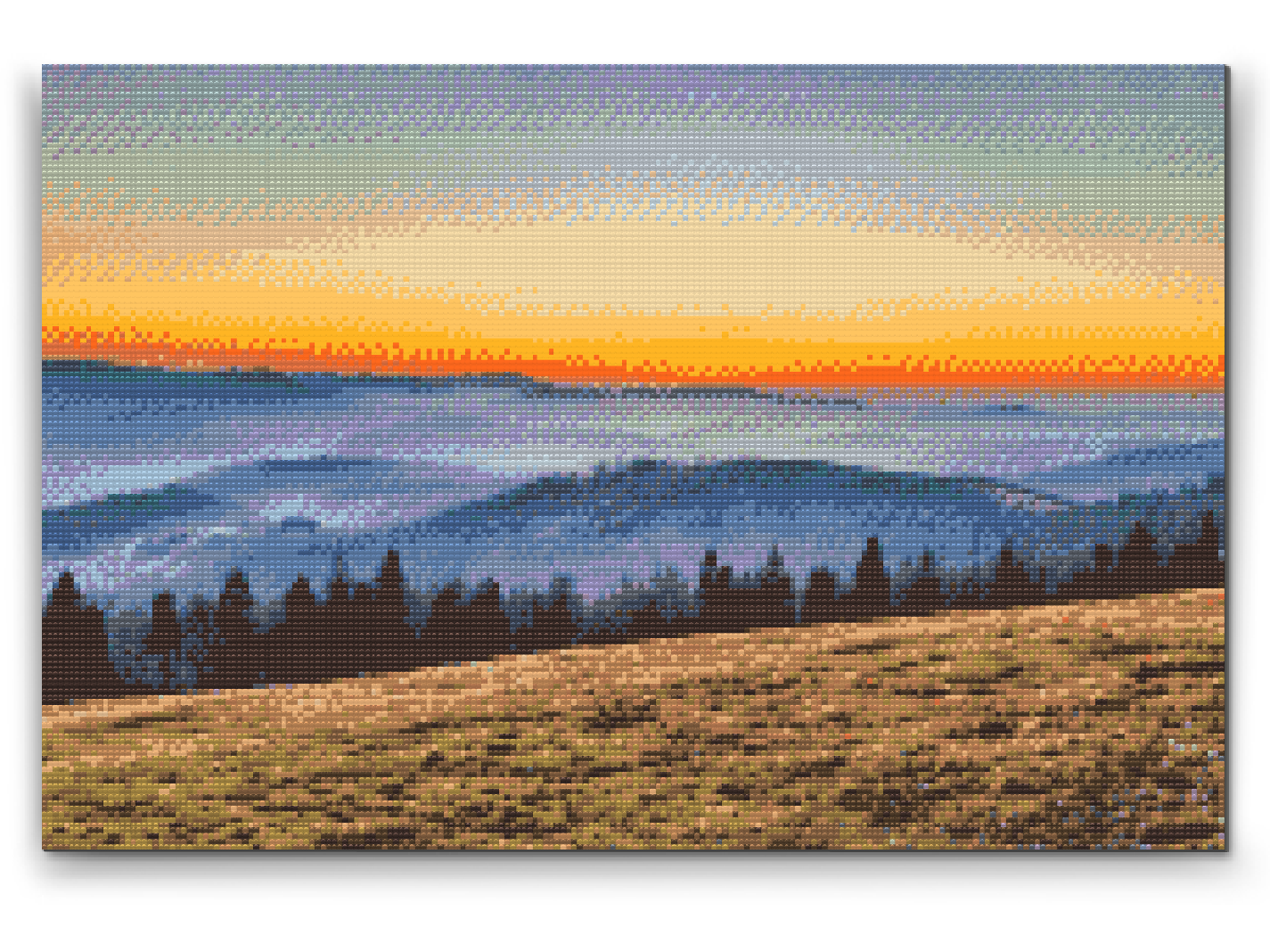 Diamond Painting - Beskider, Tjekkiet