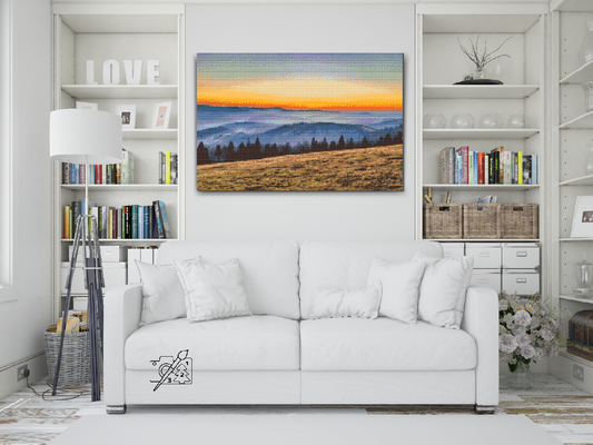 Diamond Painting - Beskider, Tjekkiet
