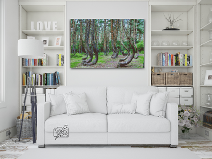 Diamond Painting - Kroget Skov i Polen