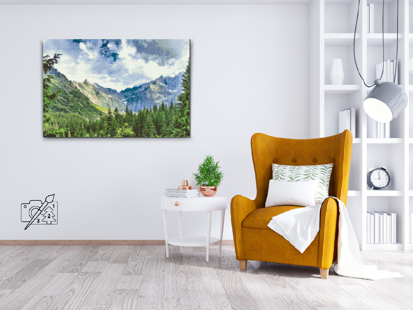 Diamond Painting - Høje Tatra 2