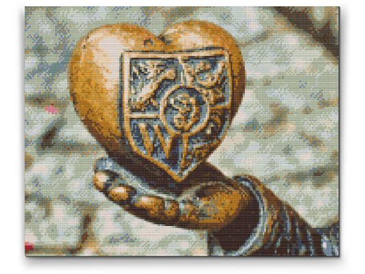 Diamond Painting - Heart on Hands, Wroclaw, Polen