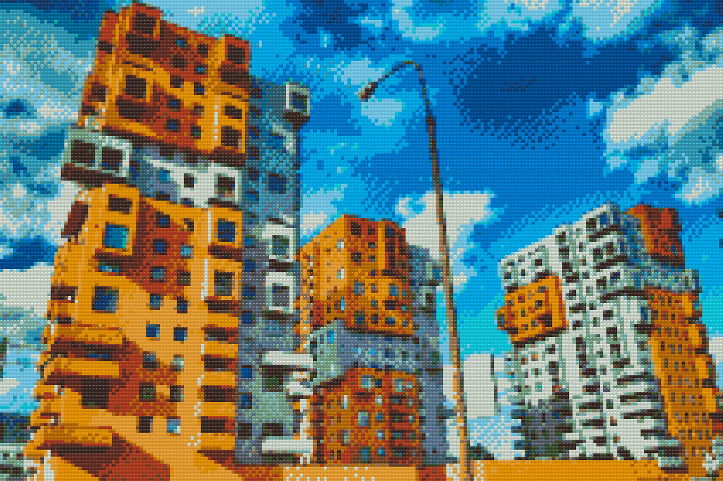 Diamond Painting - Byen Gdansk, Polen