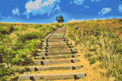 Diamond Painting - Bieszczady-bjergene, Polen