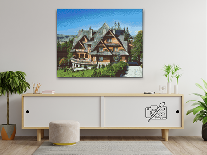 Diamond Painting - Polsk arkitektur