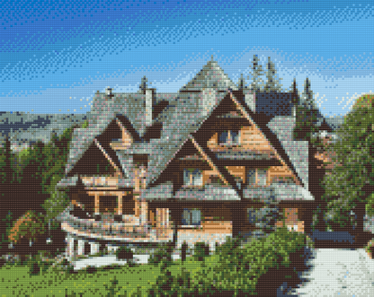 Diamond Painting - Polsk arkitektur