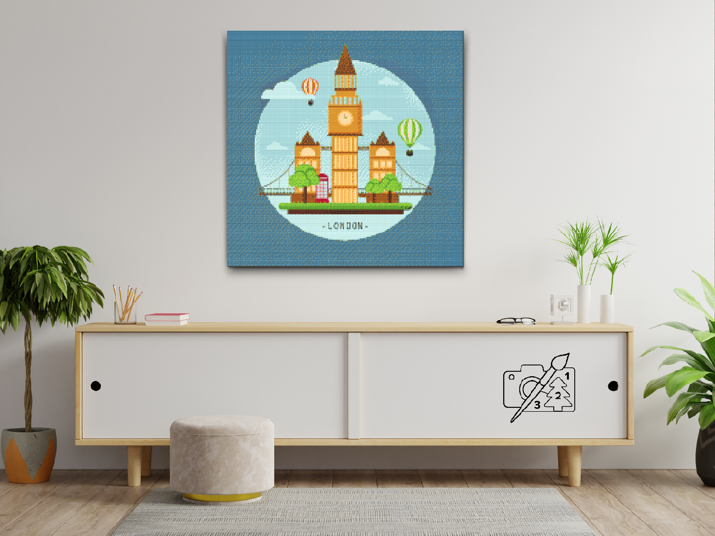 Diamond Painting - London, Storbritannien