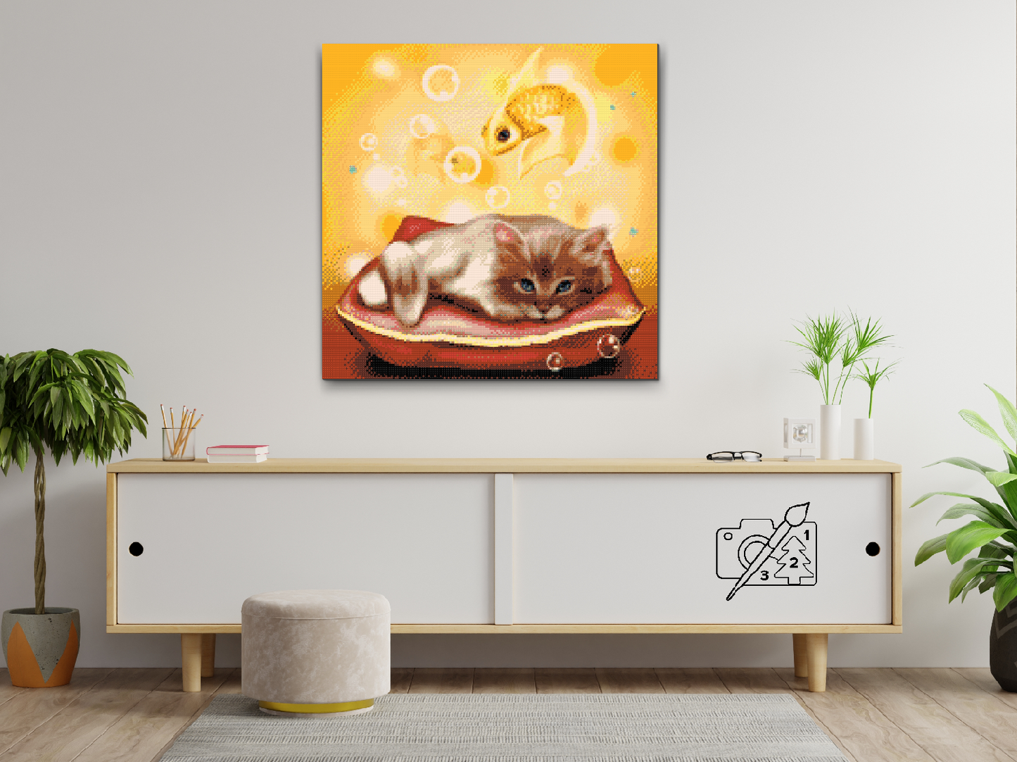 Diamond Painting - Drømmende Mis