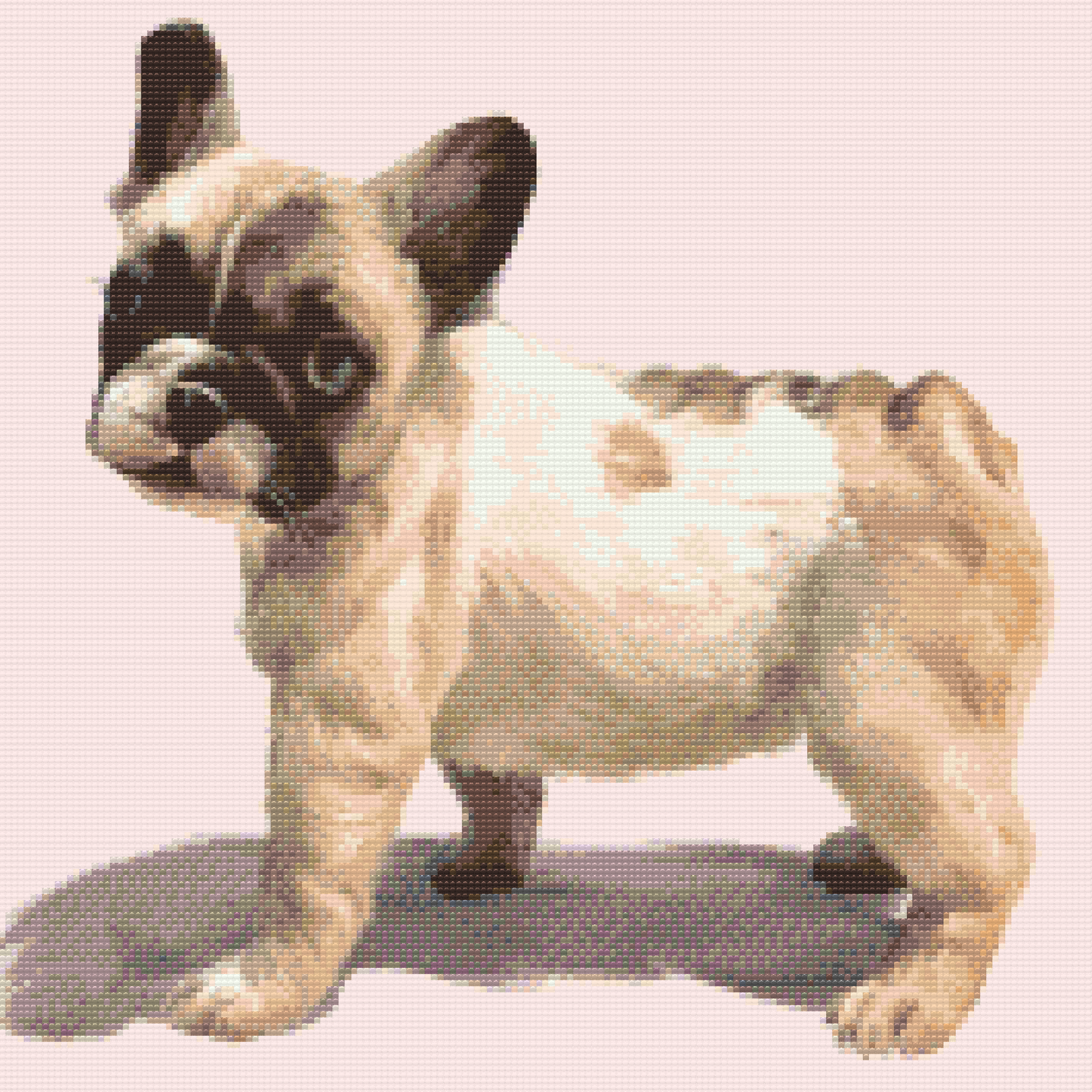 Diamond Painting - Fransk bulldog