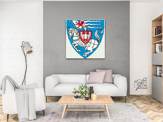 Diamond Painting - Våbenskjold, Koszalin, Polen