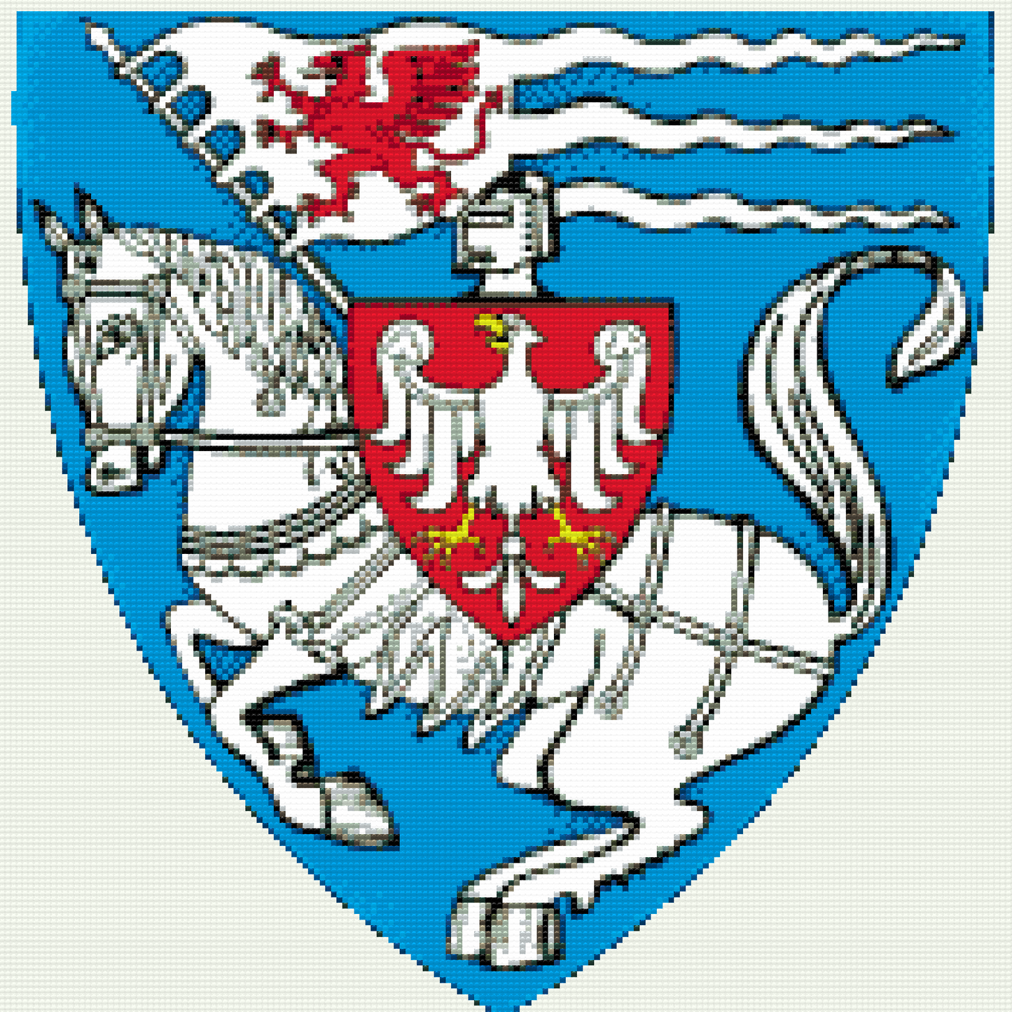 Diamond Painting - Våbenskjold, Koszalin, Polen