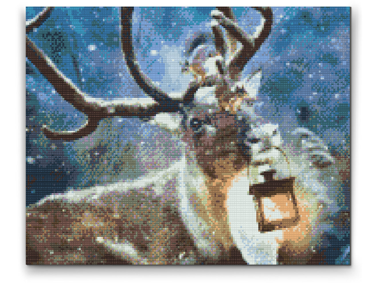 Diamond Painting - Hjort med lanterne