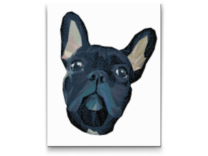 Diamond Painting - Fransk Bulldog 4