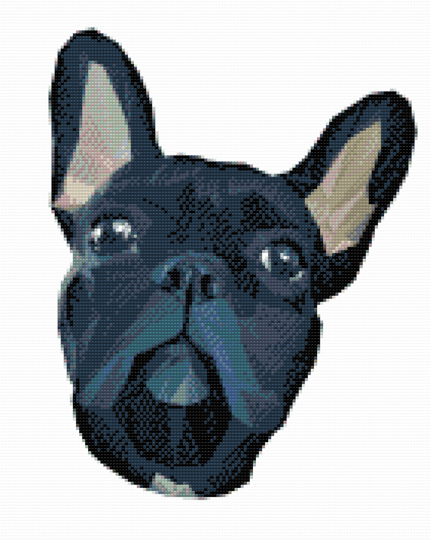 Diamond Painting - Fransk Bulldog 4