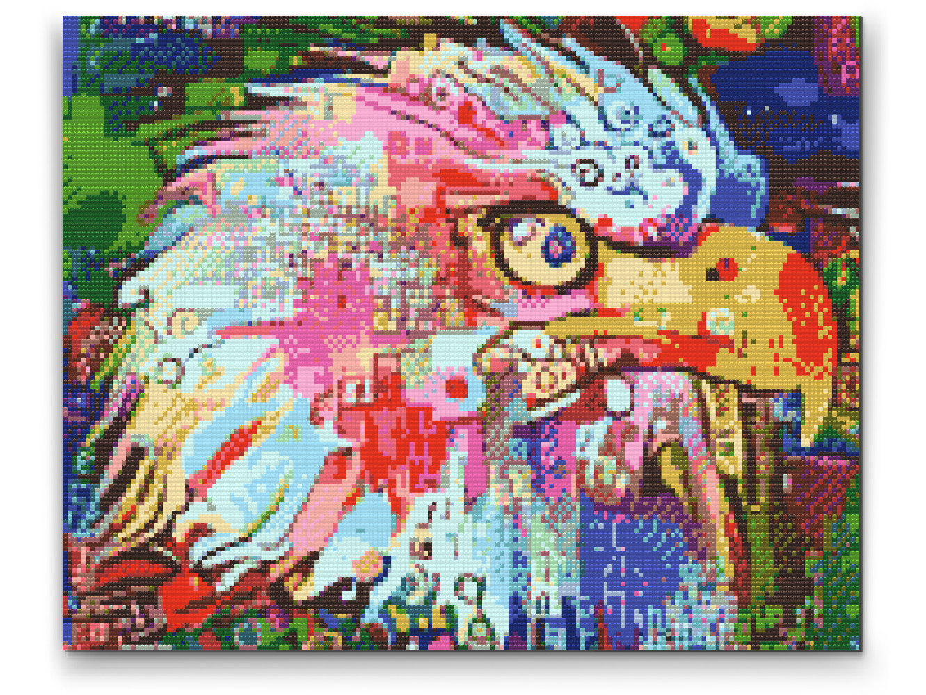 Diamond Painting - Farverig Ørn
