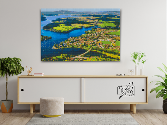 Diamond Painting - Lipno-reservoiret