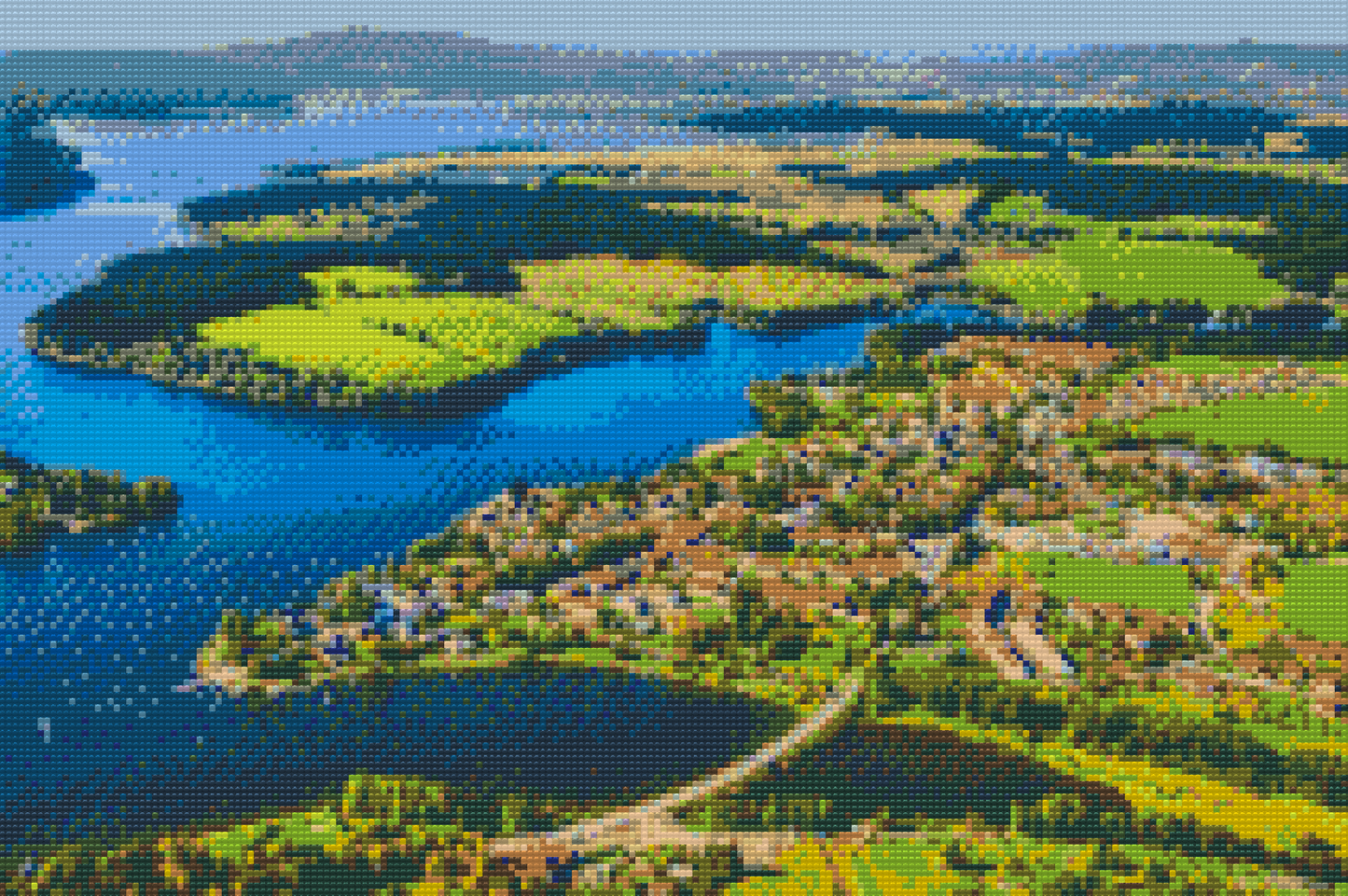 Diamond Painting - Lipno-reservoiret