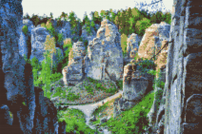 Diamond Painting - Prachov Rocks